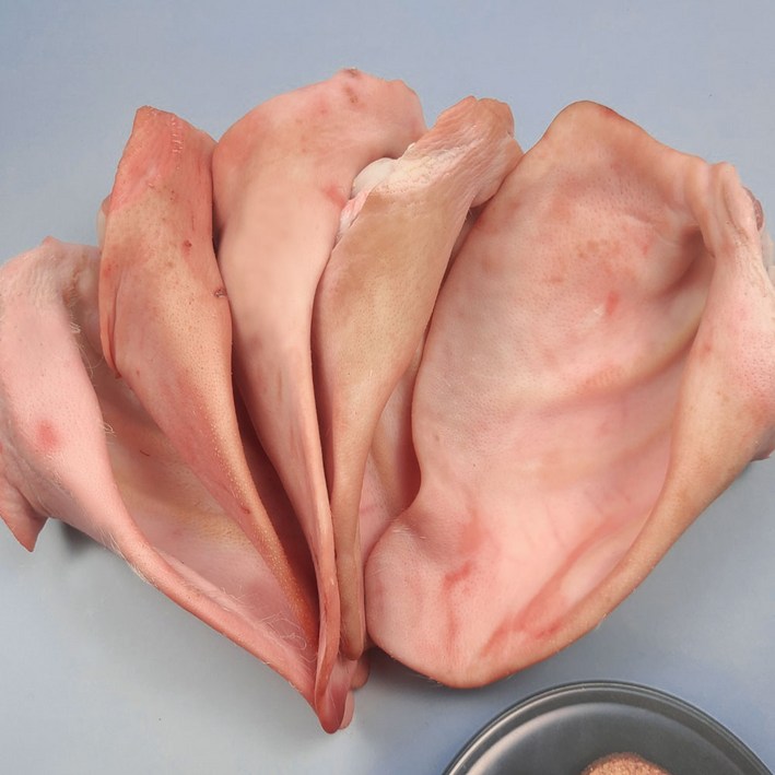 돼지귀 10개 수육용 애견수제간식용 개껌 강아지생식