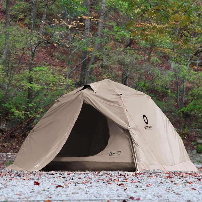 로티캠프 컴포트 텐트 4인 방수 플라이 방한 커버