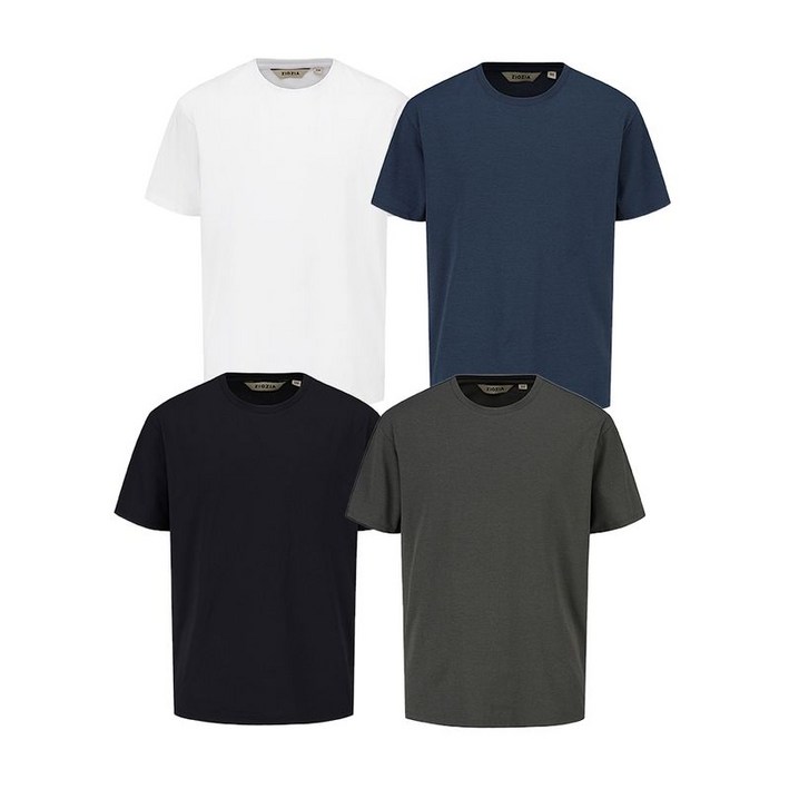 지오지아 남성 미라쿨 라운드 반팔티 AEF2TR1101