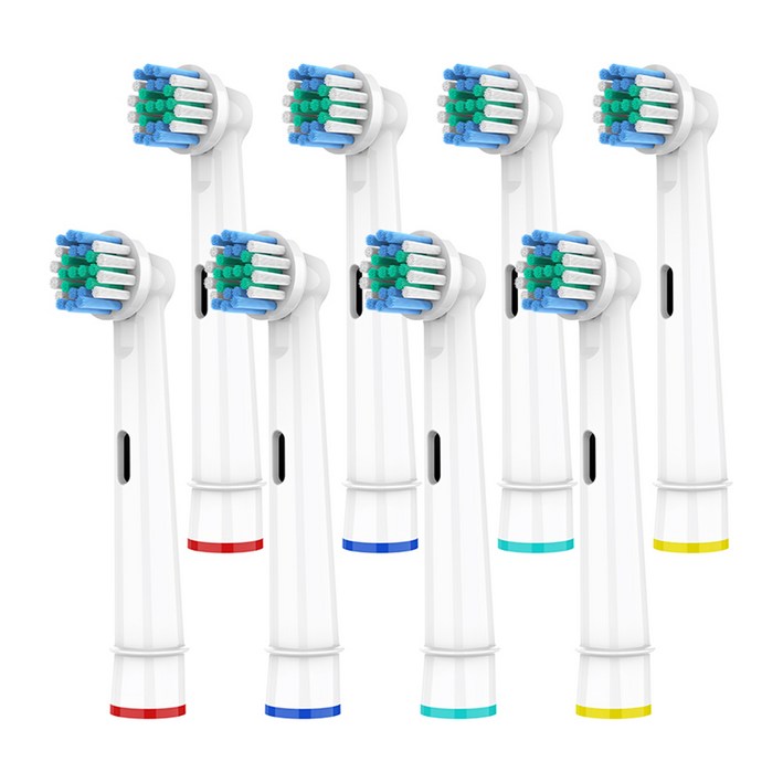 오랄비 브라운 호환 전동 칫솔모 리필모, 2세트, 칫솔모 4개