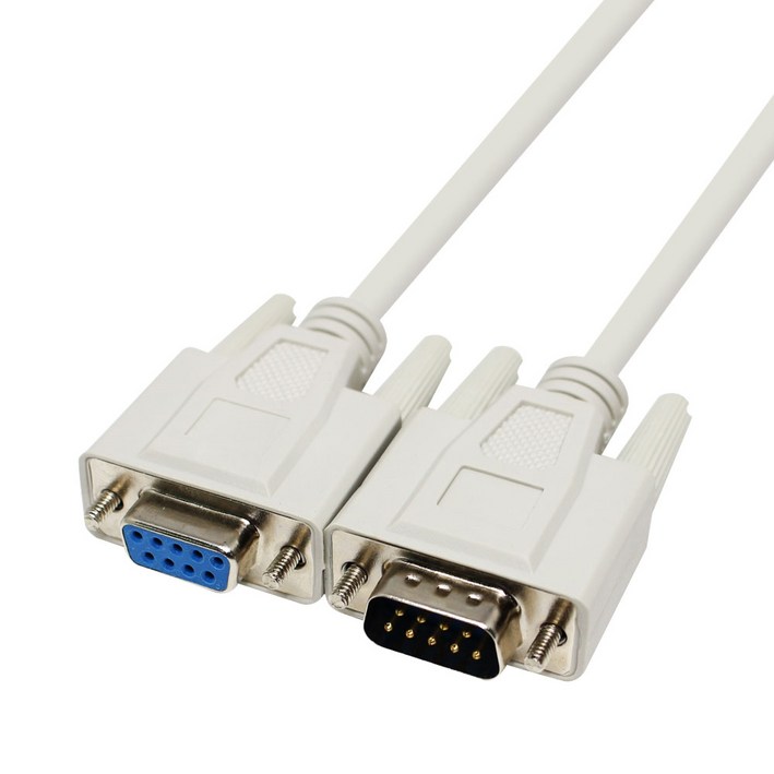 DWMART RS232 시리얼 연장 통신 케이블 1.8M 통신케이블