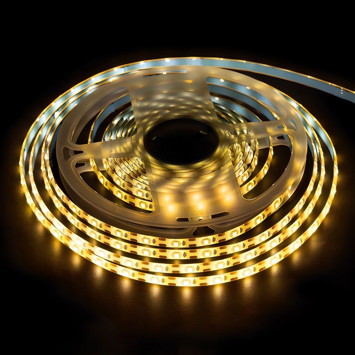 루아즈 LED 인테리어 라인조명 무드등 5m, 전구색 루아즈 LED 인테리어 라인조명 무드등 5m, 전구색