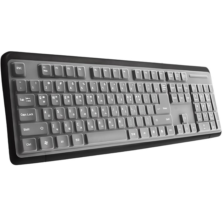 맥스틸 USB 유선 일반형 키보드 키스킨 세트 맥스틸 USB 유선 일반형 키보드 키스킨 세트