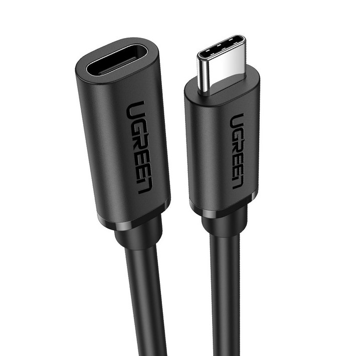 유그린 USB3.1 C타입 고속 연장 케이블 U40574 0.5m, 혼합색상, 1개
