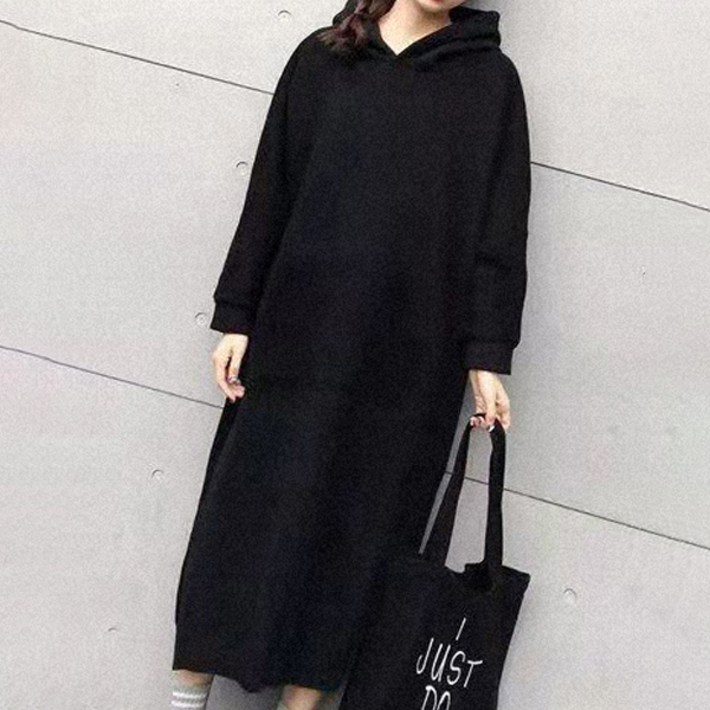 모이르벨라 롱 긴팔 후드 원피스 빅사이즈 포함