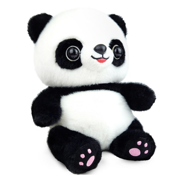 예샘 따라쟁이 팬더 작동동물인형, 25cm, 혼합색상, 1개