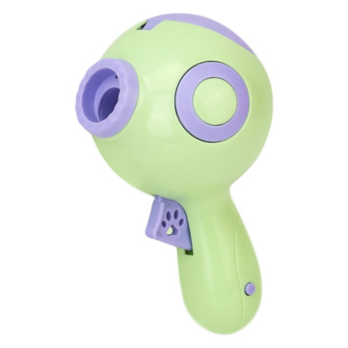 캣츠드림 반려동물 레이져 앤 간식 발사 장난감 00013, 그린, 1개