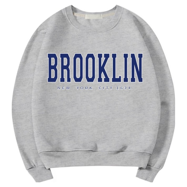 일루소 뉴욕시티1634 소프트 특양면 맨투맨