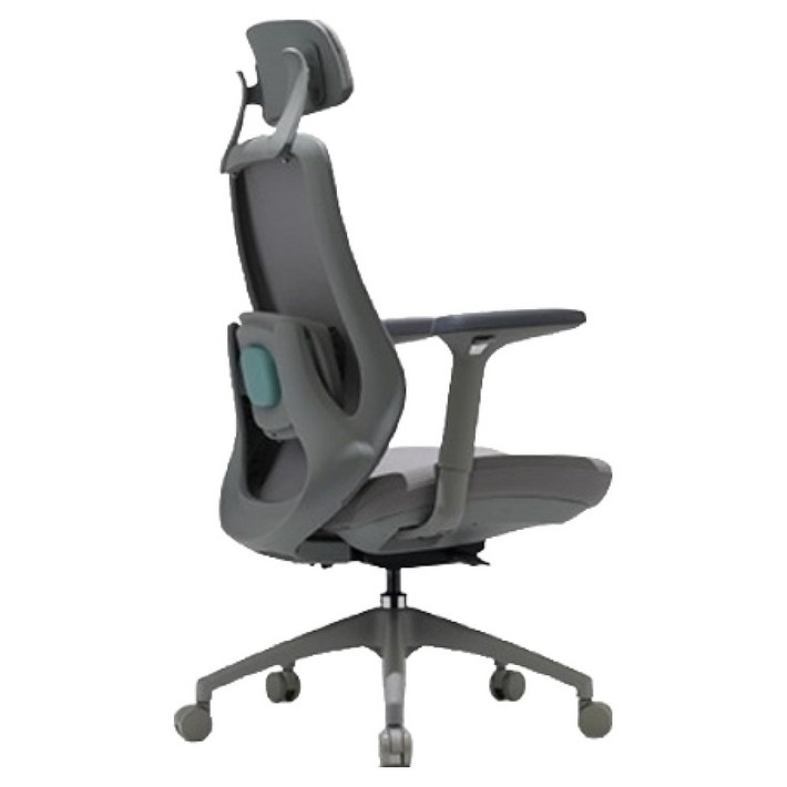 바이타 허리마사지 의자 방문설치, LAVINS M, 미스트 그레이