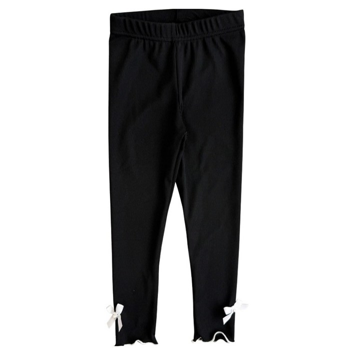 미니리본 골지레깅스