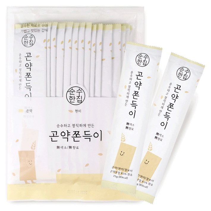 순수한집 곤약쫀드기, 375g, 1개 순수한집 곤약쫀드기, 375g, 1개
