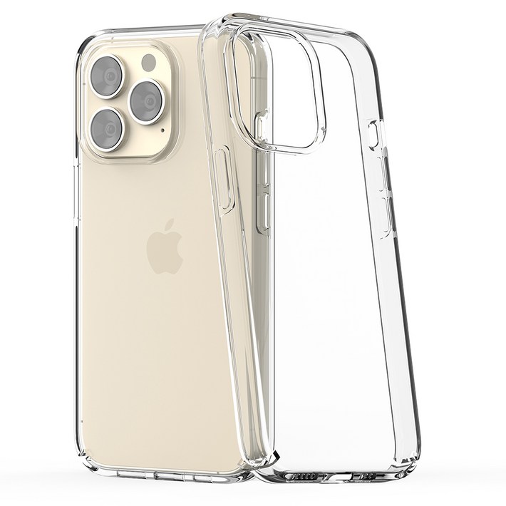 누아트 변색없이 투명한 어센틱클리어 하드 휴대폰 케이스