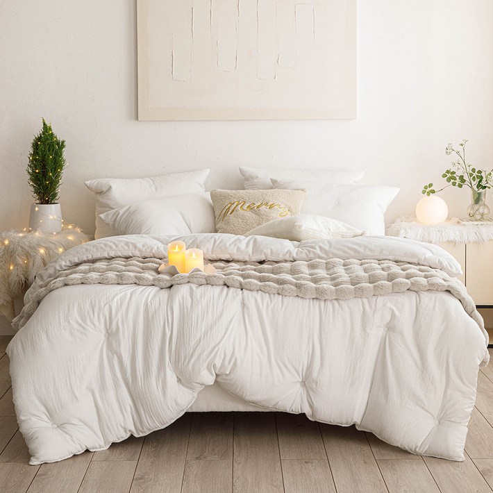 엘레나하임 부드럽고 폭신한 모달 초극세사 발열 차렵이불