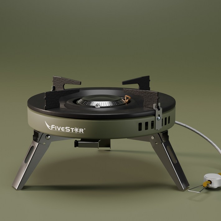 파이브스타 캠핑 그리들버너 슬림 E25 해바라기버너 강염 액출 버너