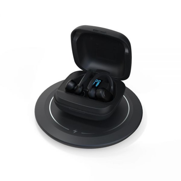 익스트림ANC 무선 블루투스 이어폰 노이즈캔슬링 핸즈프리 골전도 스포츠형 후크형 방수