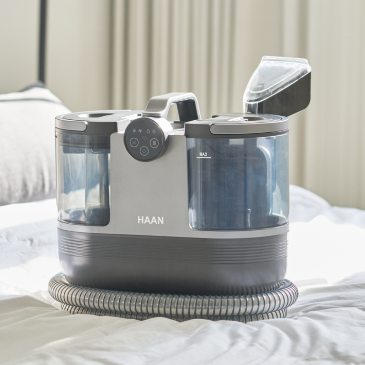 25년 최신형 한경희 메가스팀 스팟클리너 습식 스팀청소기 HSPD6010 고온 살균 패브릭 카페트 매트리스 소파얼룩제거