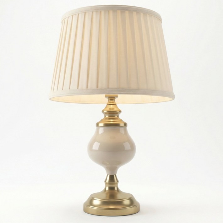 테이블 스탠드 조명 단스탠드 7종 협탁 탁상 심플 엔틱 신혼부부 선물 집들이선물, 아이보리