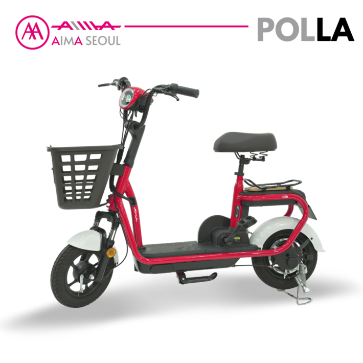 아이마 폴라(POLLA) 전기자전거 - 48V 12Ah, 48V 15Ah  깔금하고 심플한 디자인