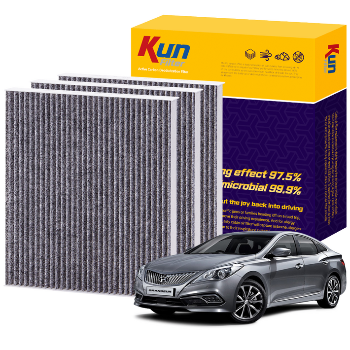 111 쿤필터 활성탄 자동차 에어컨필터 현대
