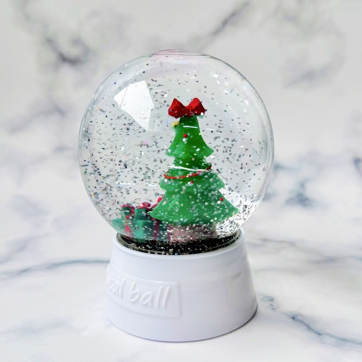 크리스마스 워터 스노우볼 키트 DIY 만들기패키지세트 크리스마스장식 워터볼 산타 트리 꾸미기 크리스마스 워터스노우볼 크리스마스 스노우볼