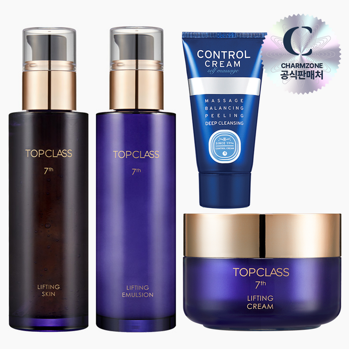 참존 탑클래스리프팅4종세트(스킨+에멀젼+리프팅크림+콘트롤크림40ml)