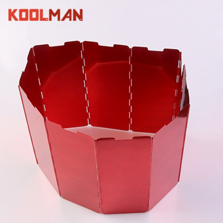KOOLMAN쿨맨 10단 윈드스크린 버너 바람막이 red, 10단 레드, 1개 KOOLMAN쿨맨 10단 윈드스크린 버너 바람막이 red, 10단 레드, 1개