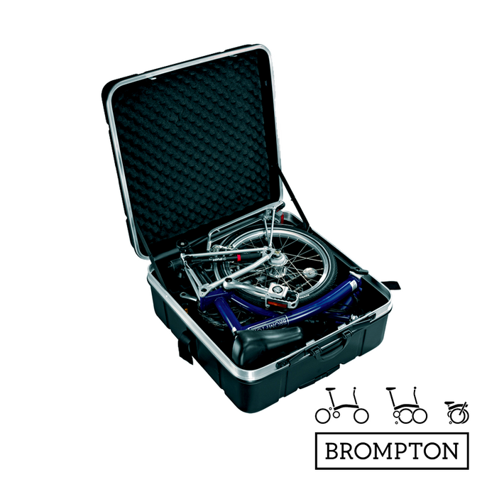 [BROMPTON]브롬톤 폴드온 여행용 하드케이스 항공 캐리어 / 바퀴 4개
