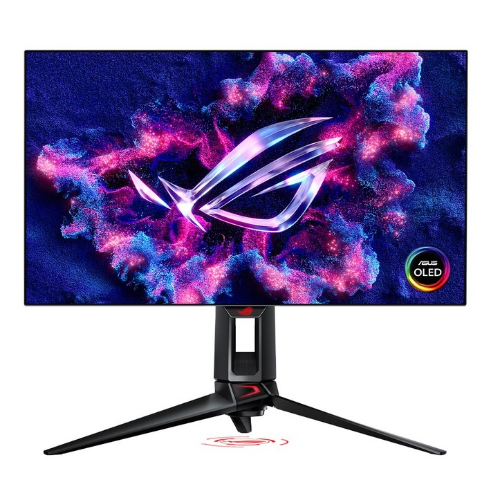 ASUS ROG SWIFT PG27AQDP 27인치 OLED 게이밍모니터 QHD 480Hz HDR10 G-Sync호환 피벗스탠드