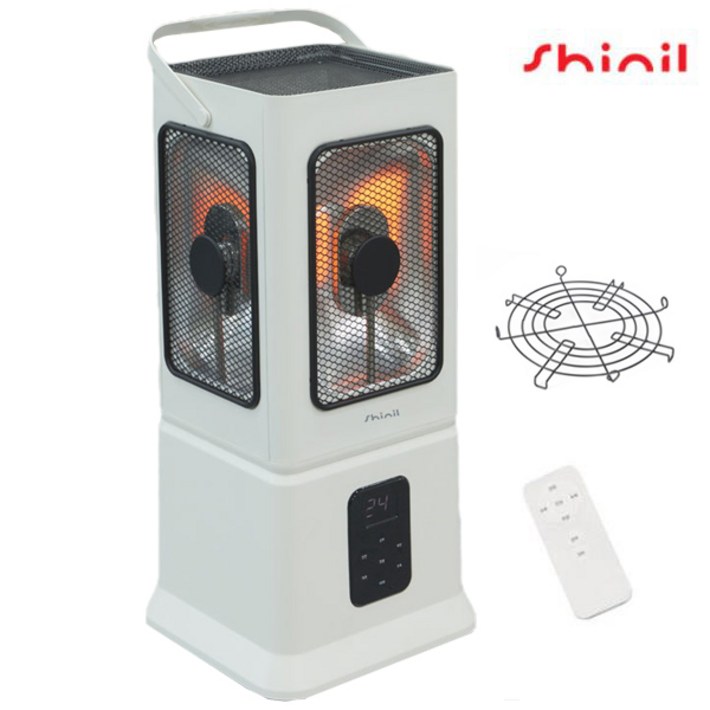 신일 하이라이트 오방난로 에코플러스 5방향 전기히터 스토브 사은품증정 5면 히터