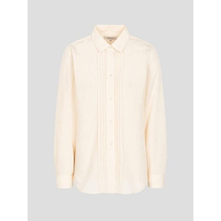 백화점출고 빈폴레이디스 핀턱 디테일 셔츠형 블라우스 아이보리 BF4964C550 신상셔츠 명품셔츠