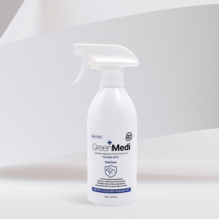 그린메디 벳케어 무향 동물용 탈취소독제, 1개, 500ml