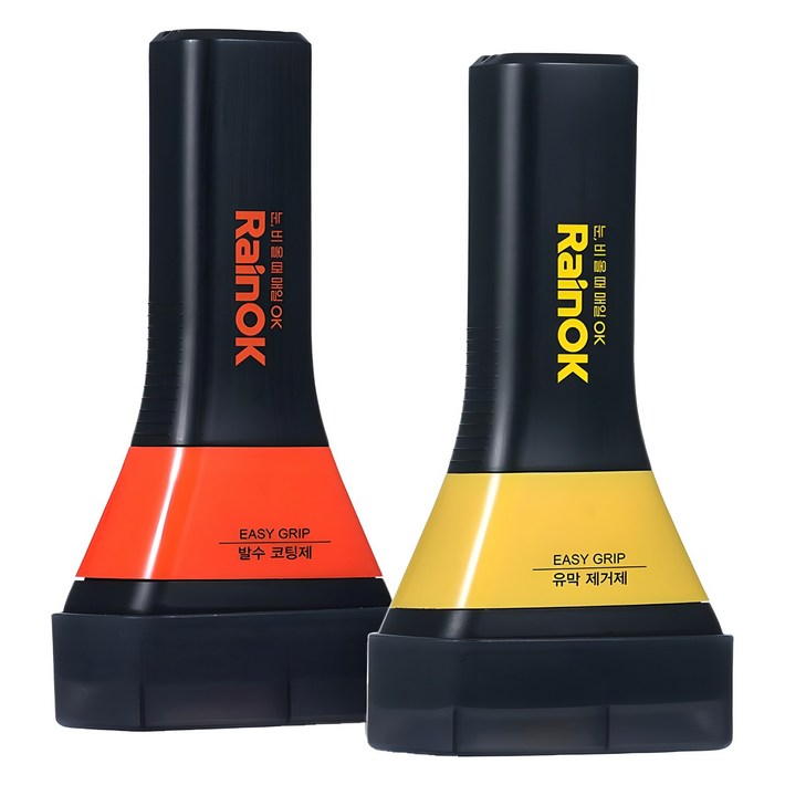 불스원 Rain OK 뉴 이지그립 유막제거제  발수코팅제 세트
