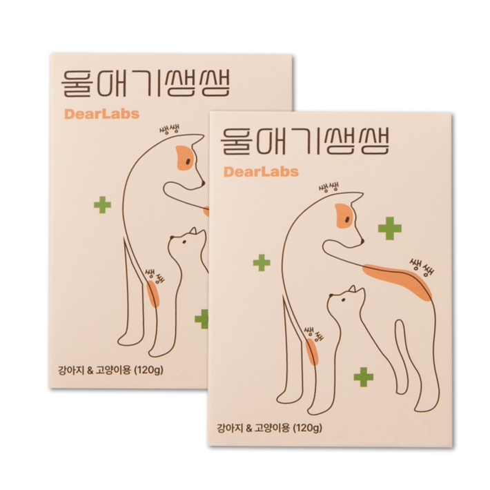 울애기쌩쌩 반려동물 종합영양제 눈 피부 관절 면역 장 케어