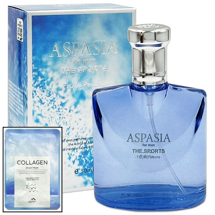 아스파시아 스포츠 오드퍼퓸 남자향수 꽃을든남자 마스크팩