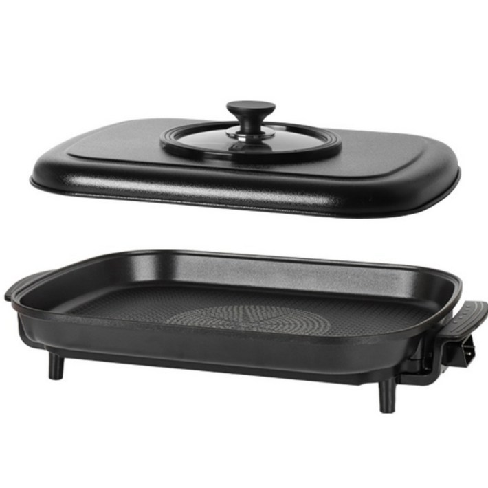 국내최초 m자 열선 몽비오스 국산 다이아몬드 코팅 61cm 대형 사각 프리미엄 잔치팬