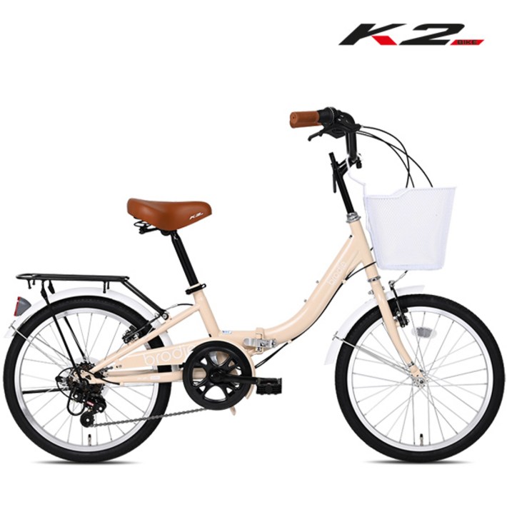 케이투바이크 미니벨로 접이식자전거 브로디 7단 20인치