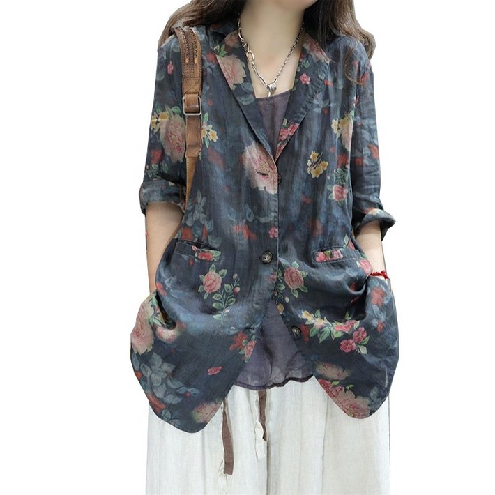 자칠 여성복 카디건 정장 코트 상의