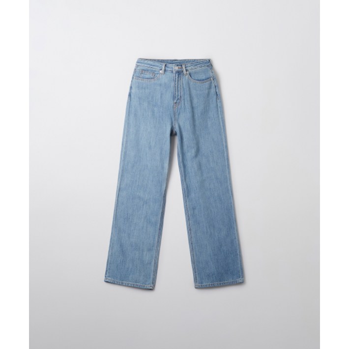 국내매장판 스파오 청바지 여성 라이트 와이드 진SPTJF37G51 208415