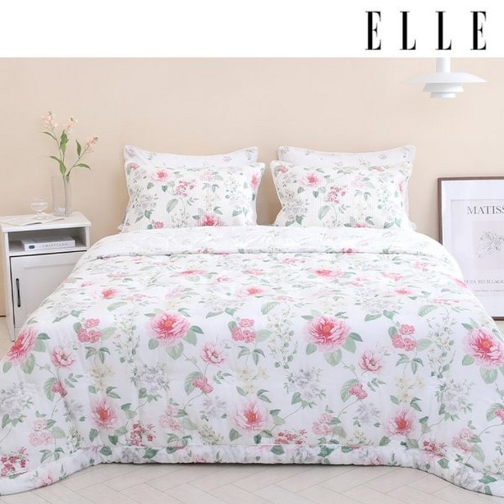 브랜드매장판 엘르 펠리즈 3M 모달 차렵이불Qs