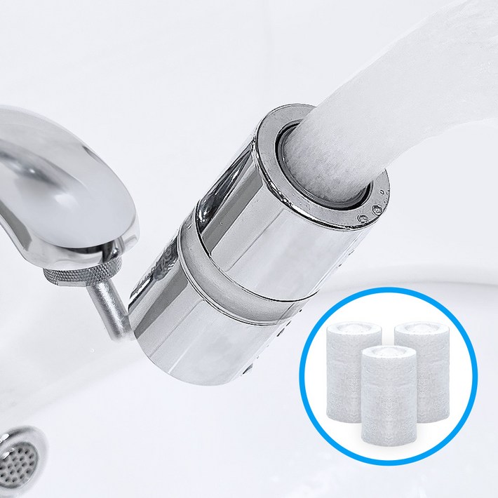 하비비 프리미엄 세면대 워터탭 대형필터 3개포함