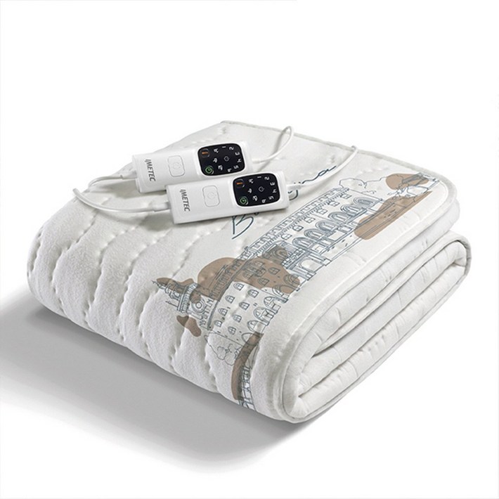 이메텍 이탈리아 프리미엄 순면 전기요 더블 2인용 볼로냐 IMB096