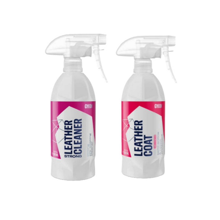 기온쿼츠 레더클리너 스트롱 500ml+레더코트 500ml