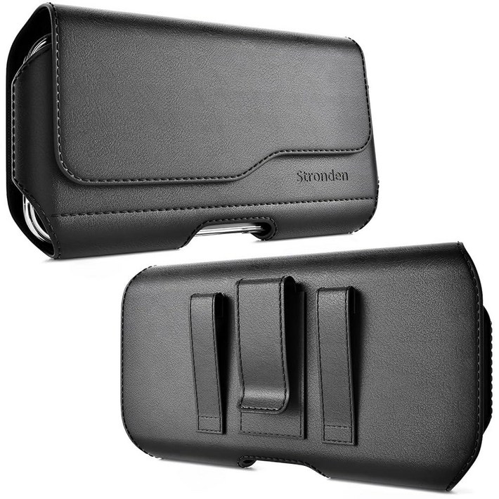 Stronden 삼성 갤럭시 S25 울트라 S24 S23 S22 플러스 플러스용 홀스터  마그네틱 클로저가 있는 가죽 벨트 케이스 슬림 케이스에 맞음