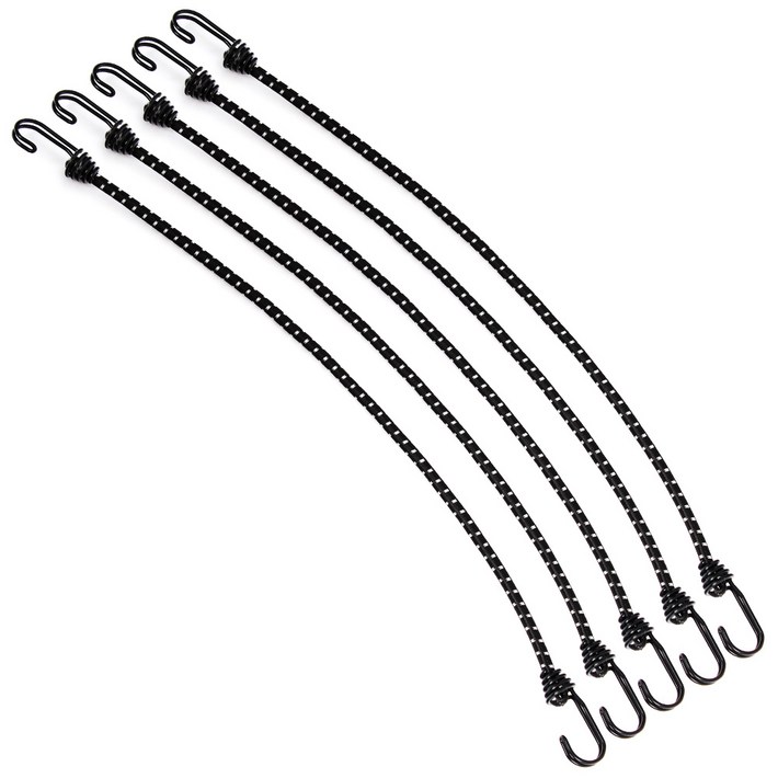 유니티23 휘지않는 더블후크 스트레치코드 투훅 탄성로프 5P