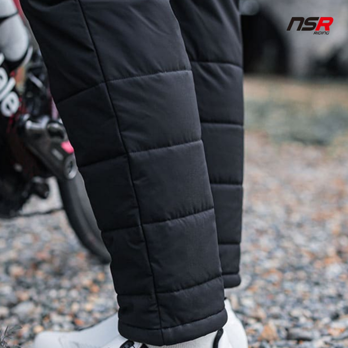 NSR 클럽 컴포터블 한겨울용 자전거 패딩 바지 MTB 통바지