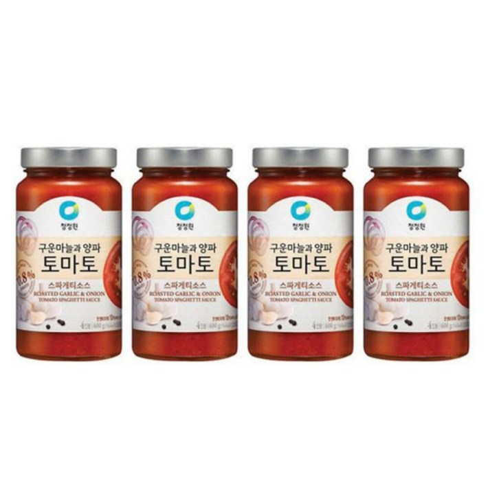 토마토 스파게티소스 600g x 4개