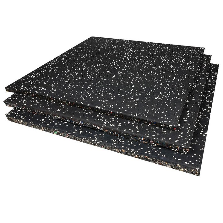 희우스포츠 방음방진 홈짐 층간소음 런닝머신 매트 50cm50cm, 15mm 사각매트코팅5pc