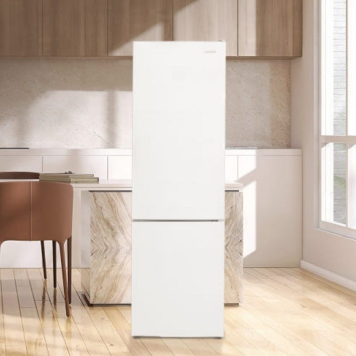 루컴즈전자 2도어 상냉장 하냉동 냉장고 262L 화이트 R262M01W, R262M01W