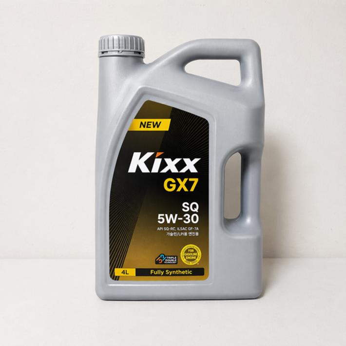 KIXX 킥스 GX7 SQ 5w 30 합성엔진오일 4L, 4L, 5w30, 1개