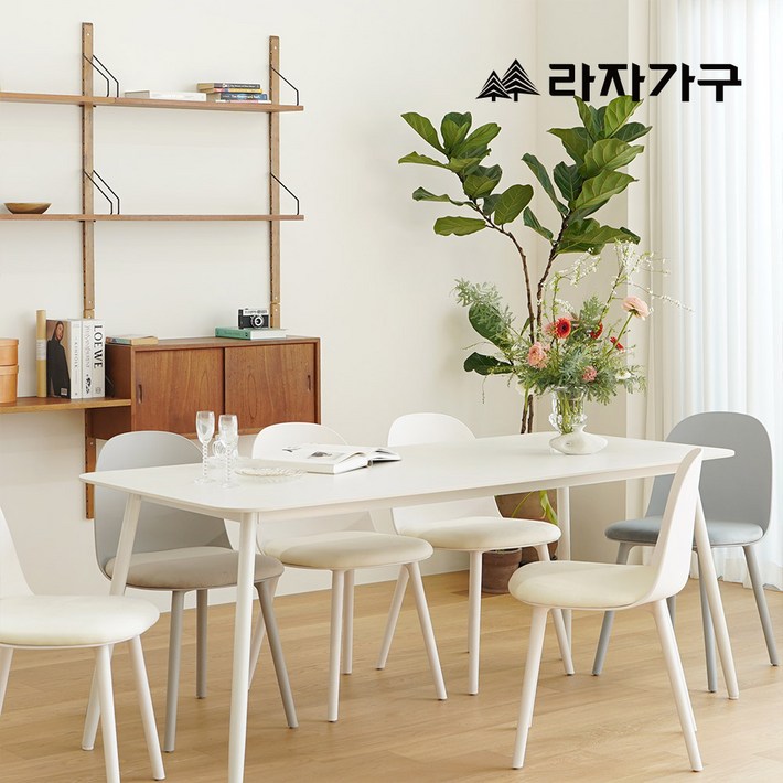 라자가구 에이프릴 세라믹 사각 6인 테이블 1800 식탁세트의자6개포함 라자가구 에이프릴 세라믹 사각 6인 테이블 1800 식탁세트의자6개포함